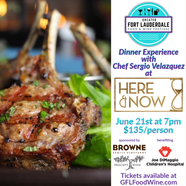 Here & Now Land & Sea Dining Experience Square Land & Sea Dining Experience GFLFW