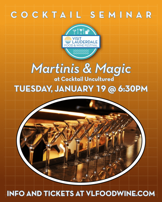 Jan 19 - Martinis & Magic Jan 19 - Martinis & Magic